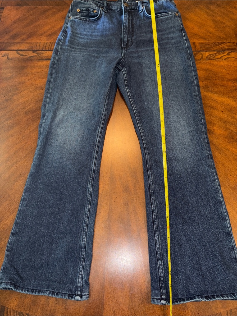 Rag & Bone High Rise Straight Leg Jeans Size 30